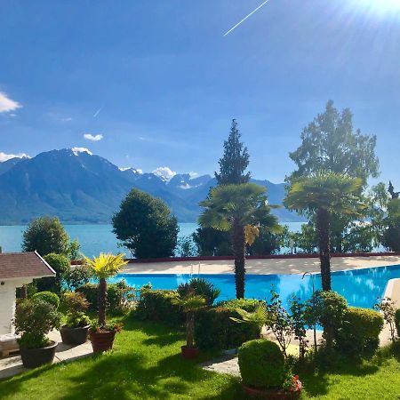 Lake & Mountain View Apartment I 27 Montreux Bagian luar foto